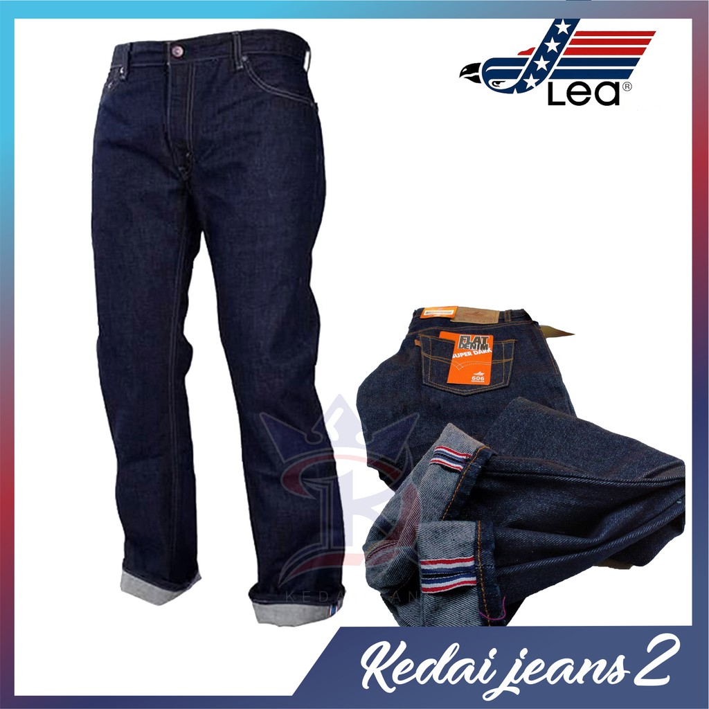 celana denim selvedge accent 14 Oz / jeans selvedge / denim selvedge Lea 606 / MODEL STANDART / GARM