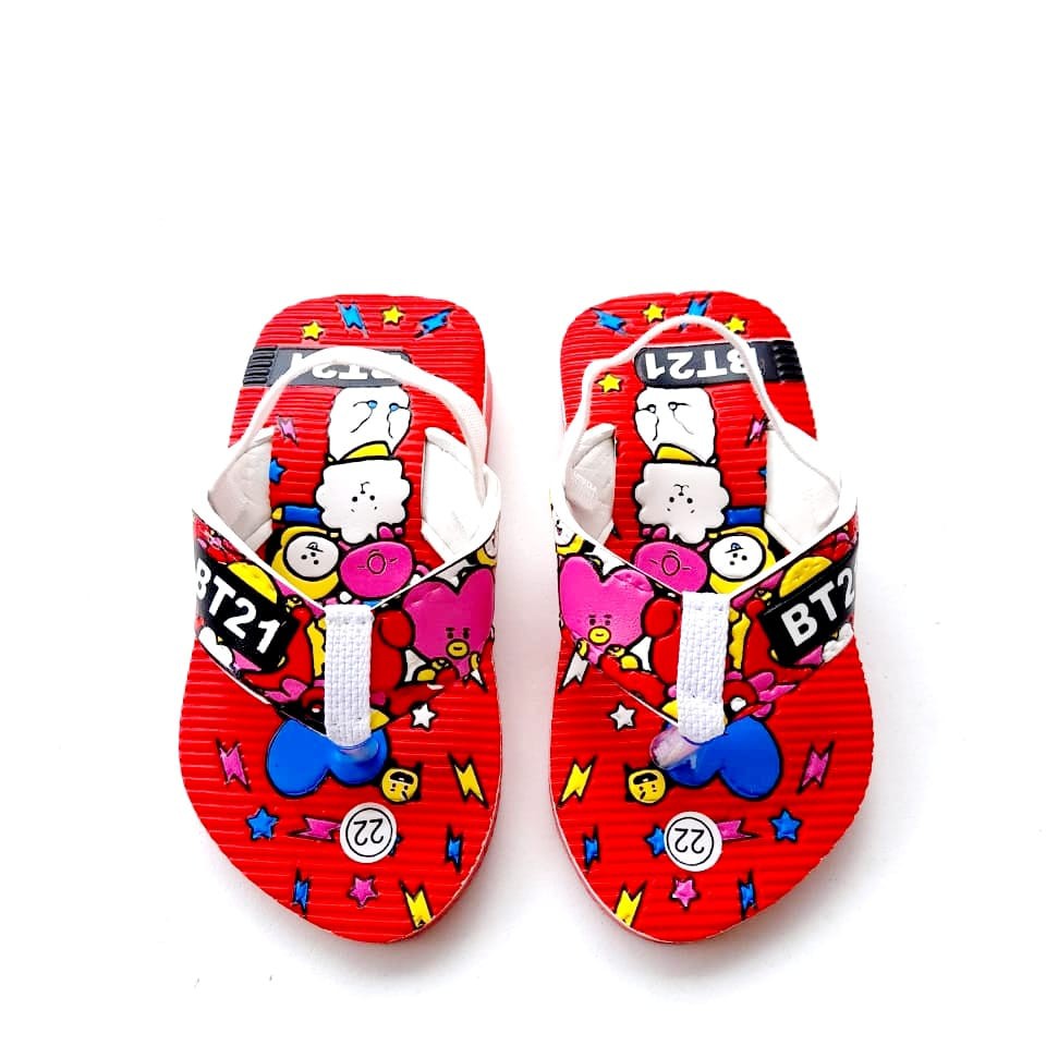 sandal baby BT21 terbaru sandal baby lucu sandal baby BT21