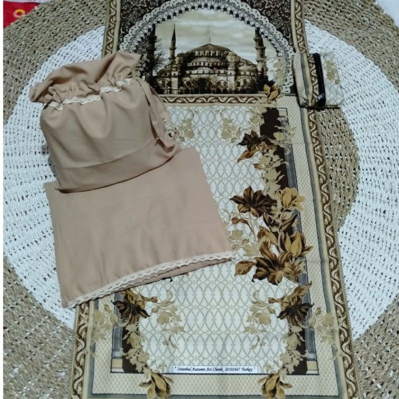 Mukena dewasa Set Sajadah