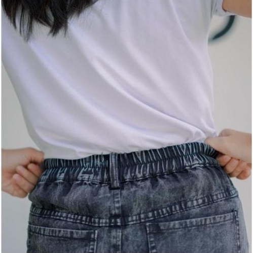 PROMO Celana Kulot Jeans High Waist Premium / Celana Wanita Levis / Kulot Lepis Denim Terbaru