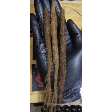 RAMBUT GIMBAL Dreadlocks hair BAHAN ASLI 15 CM
