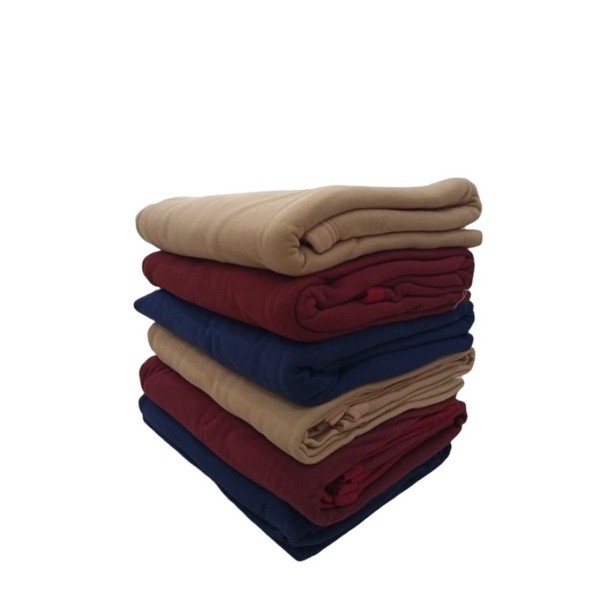 Selimut Blanket Dewasa Polos BTB 190x160cm