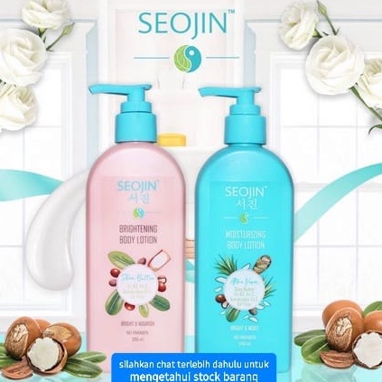 SEOJIN HAND BODY LOTION 250ML ALOE VERA SHEA BUTTER PELEMBAB TUBUH