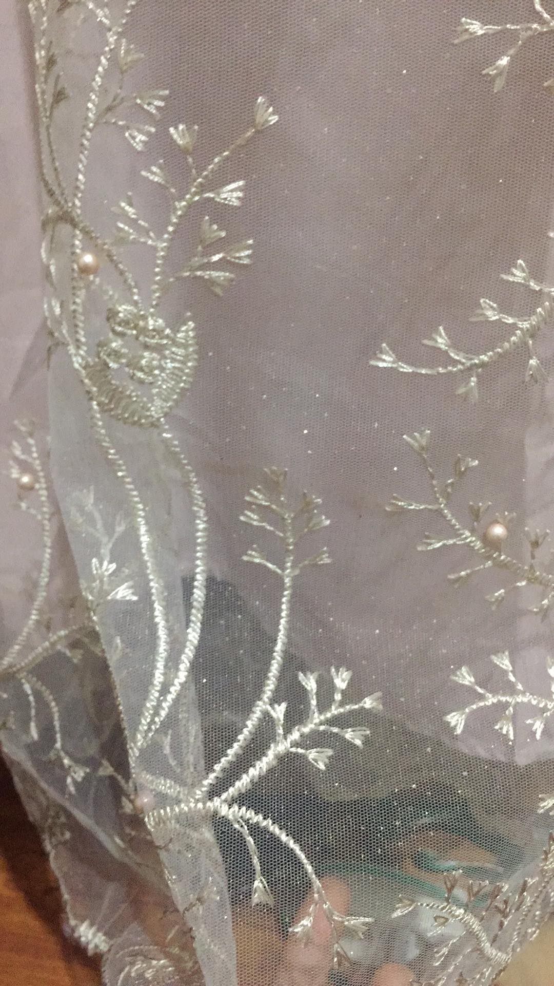 (promo) Nayaka Batik - Maxi Dress Syakila Mutiara | Gamis Brukat | Baju Lebaran | Maxi Farasya #2