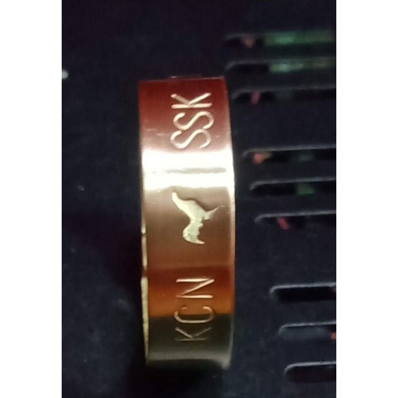 gelang kaki ayam harga per 1 biji.bahan logam Kuningan asli.