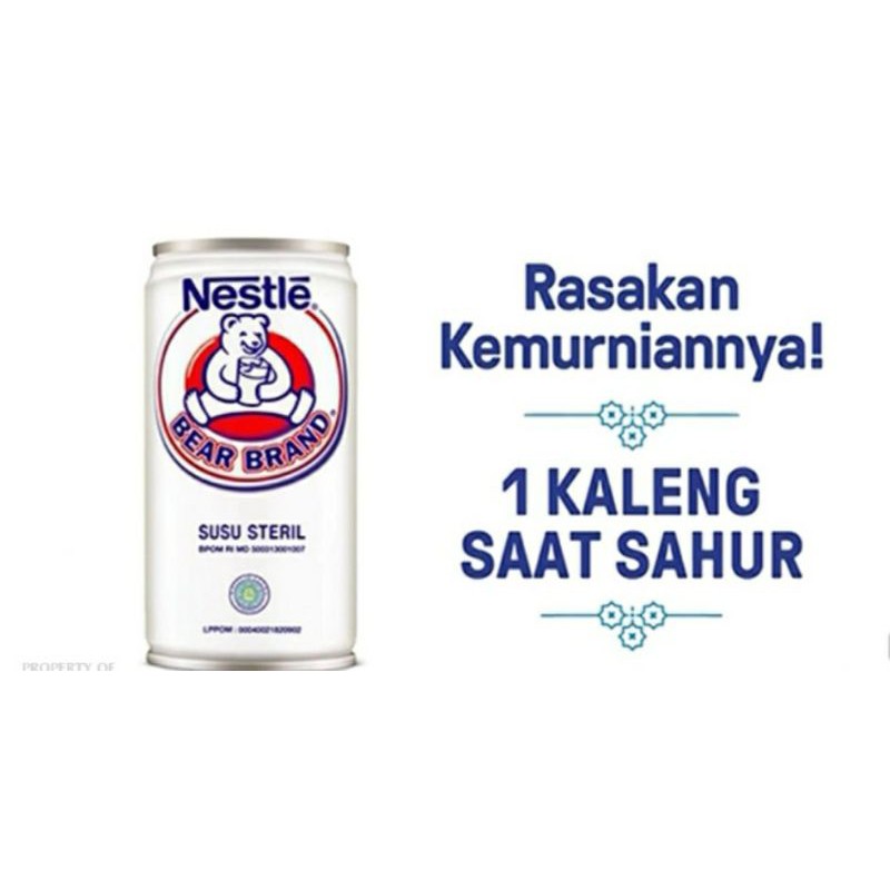 

bear bren 190 ml susu murni
