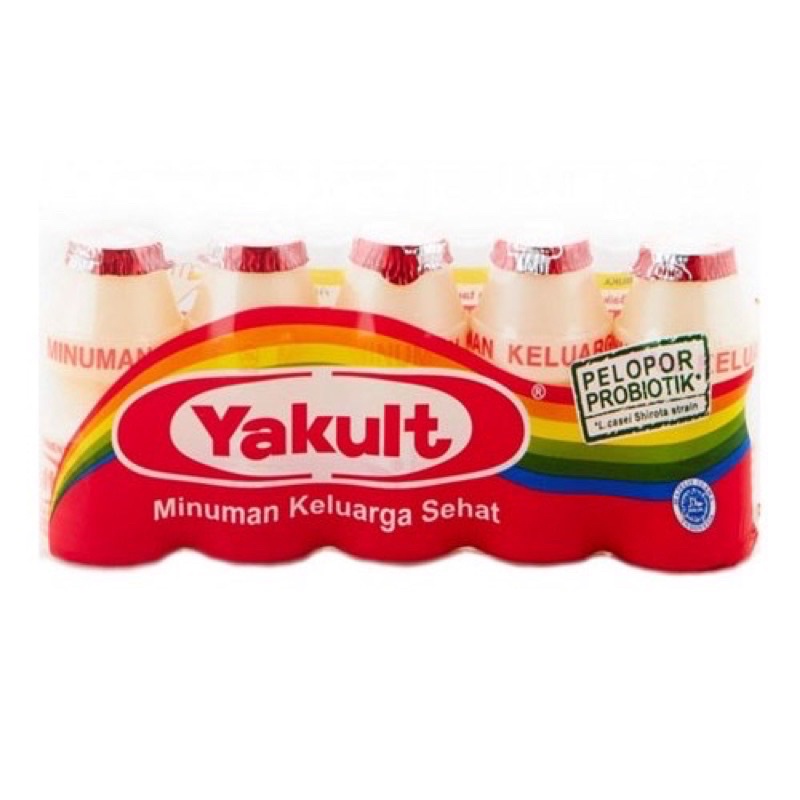 

YAKULT MINUMAN SUSU FERMENTASI MINUMAN SEHAT BERFERMENTASI ISI 5PCS / YAKULT MURAH BANDUNG