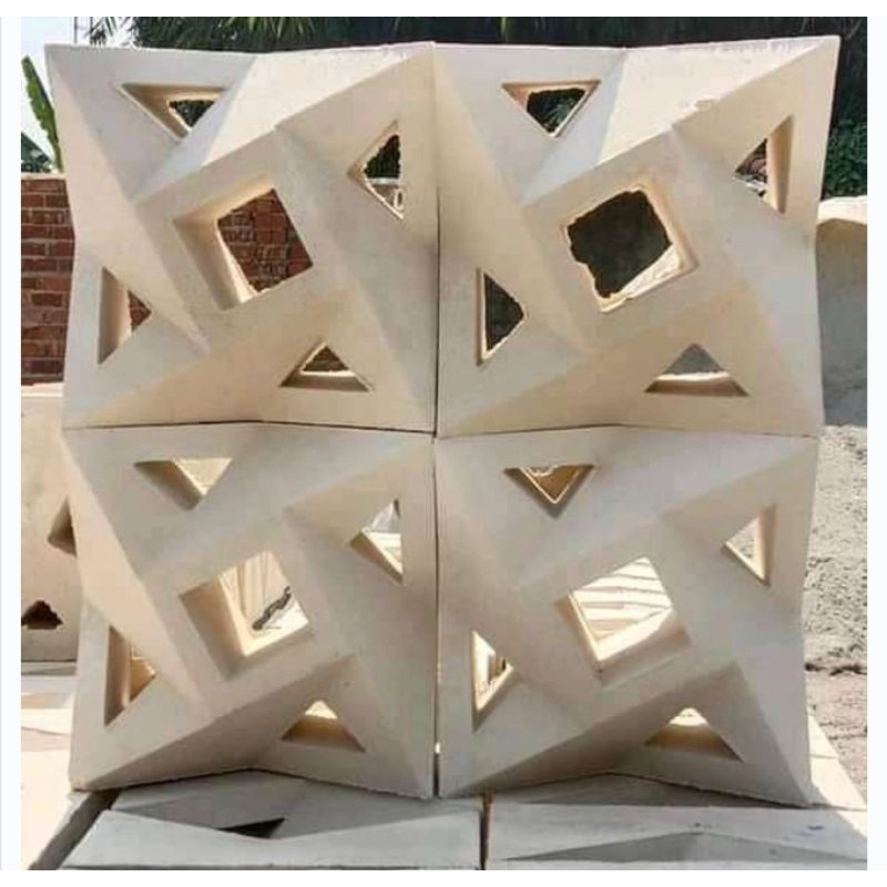 ROSTER BETON/ROSTER MINIMALIS/LOSTER BETON VENTILASI UDAR MOTIF KIPAS LUBANG 5/COD