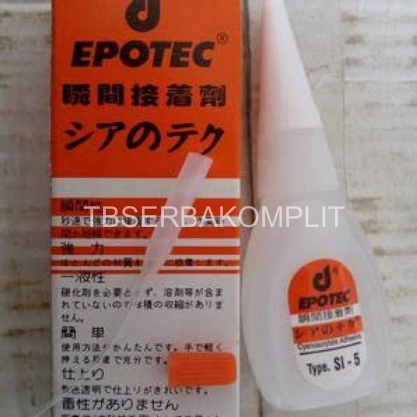 

Lem Korea Buat Batu dan Tempel Cincin Epotec type SI 5 Lem d