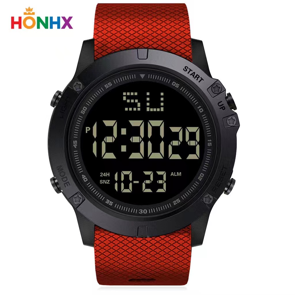 HONHX 1426 Jam Tangan Pria Digital Rubber