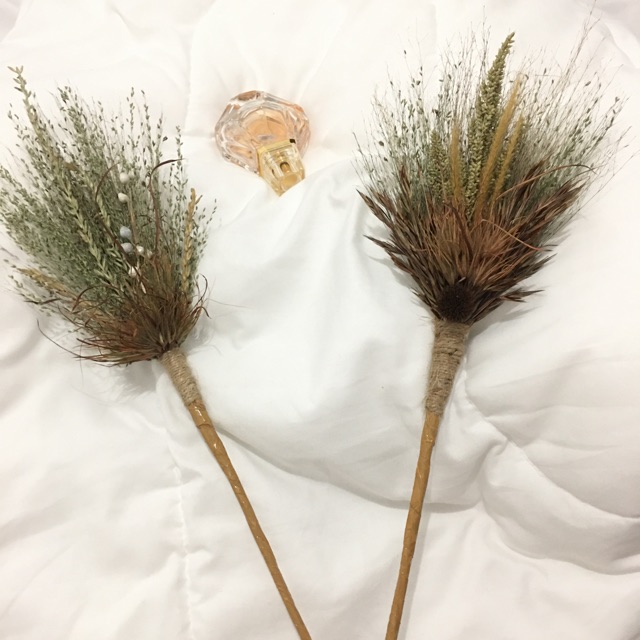 Mini bucket dried flower - aesthetic