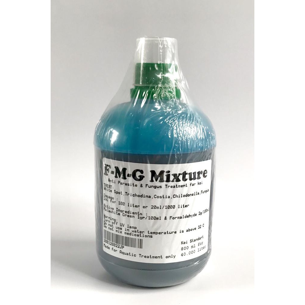 Obat jamur ikan koi, white spot, parasit FMG