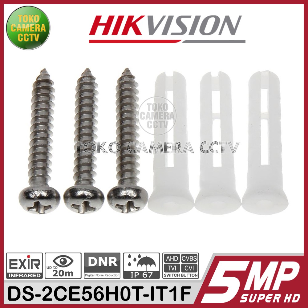 KAMERA CCTV INDOOR 5MP HIKVISION DS-2CE56H0T-IT1F