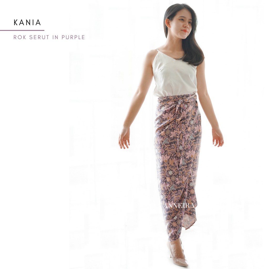 ROK SERUT BATIK KANIA (1 ROK BISA JADI 3 LOOK)