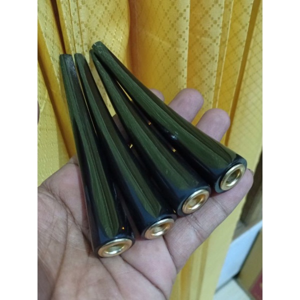 Pipa once Tanduk Hitam Natural Material Tanduk Kerbau