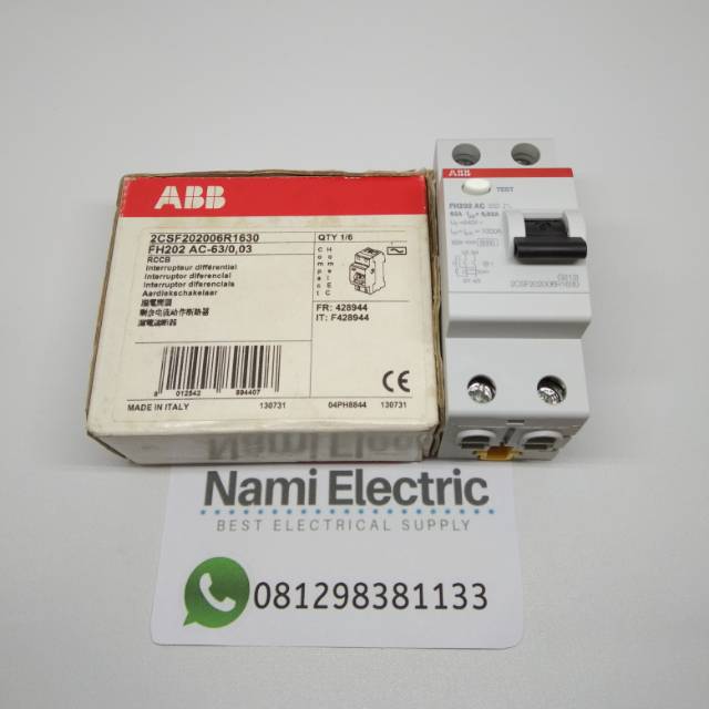 Jual Elcb Rccb Abb Fh P A Shopee Indonesia