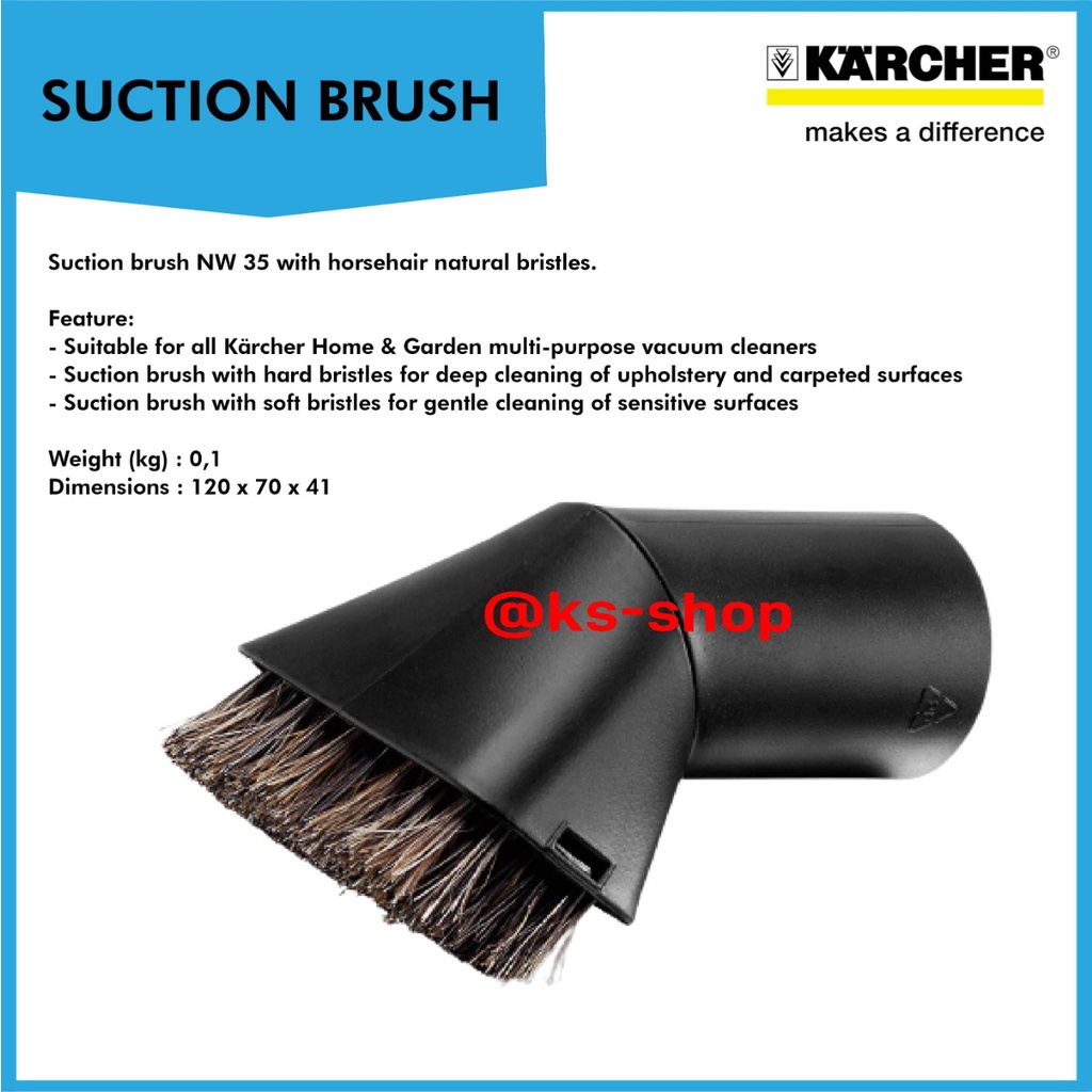 Karcher Suction Brush Vacuum Cleaner | KARCHER | Suction Brush Dry Vacuum Cleaner Professional Serie