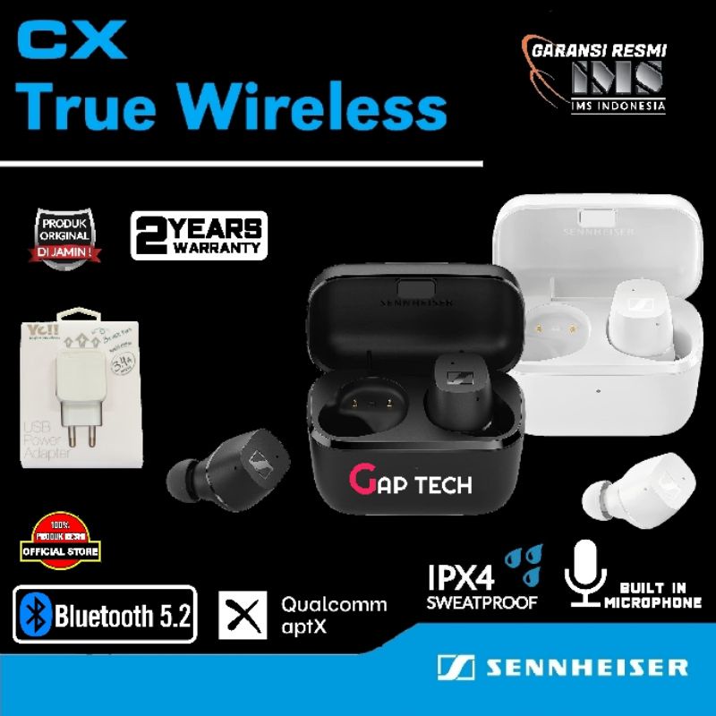 Sennheiser CX / CX 200 / CX200TW1 True Wireless Earbuds / TWS Original