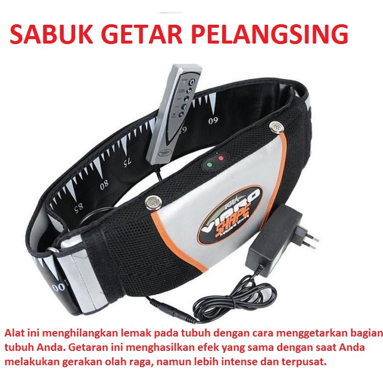 Sabuk Getar Pelangsing / Alat Pelangsing / Cepat Langsing