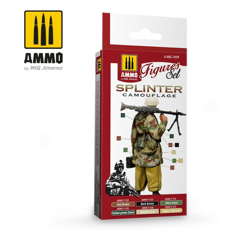 

AMIG7029 SPLINTER CAMOUFLAGE SET - AMMO