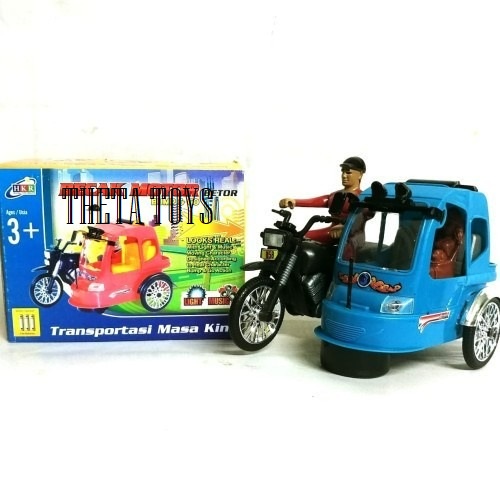 MAINAN BECAK ANAK ANAK BECA MOTOR MAINAN BECAK MOTOR BUMP N GO 66-858 MAINAN BETOR INDONESIA