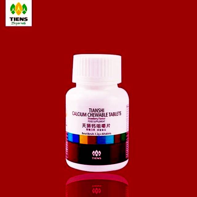 Calcium chewable tiens