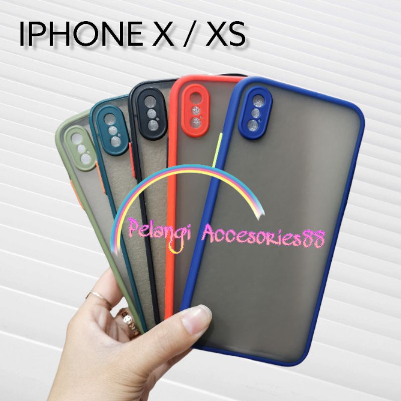 IPHONE X / XS SOFTCASE CASE DOVE CASE FULL COLOUR