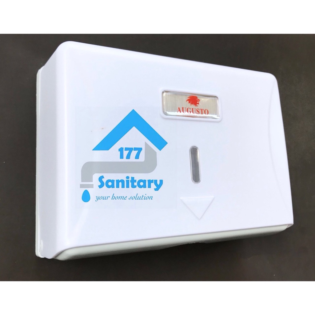 Tempat Tisu Box GEDE PUTIH 302- Rak Tissue Box Dispenser Tisu Lembaran Paper Tissue Sanitary177