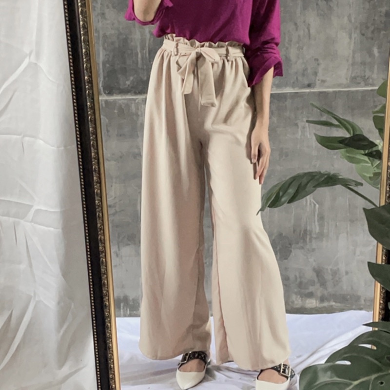 Chesy Pants // Celana Kulot Tali Highwaist