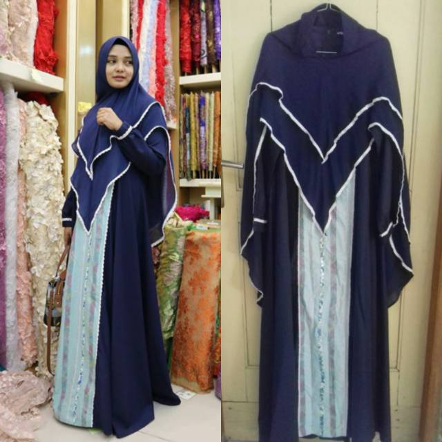 Seina set ori Azzahra premium syari