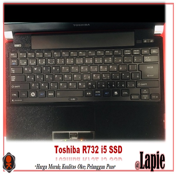 Toshiba R732 i5 RAM 4GB  SSD 128GB