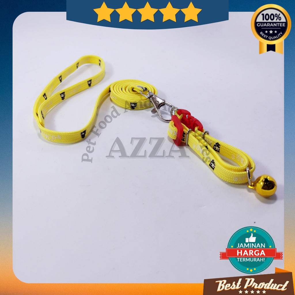 Tali Tuntun Kucing Lonceng 14 mm / Tali Kalung Kucing Lonceng 14 mm (Best Quality)