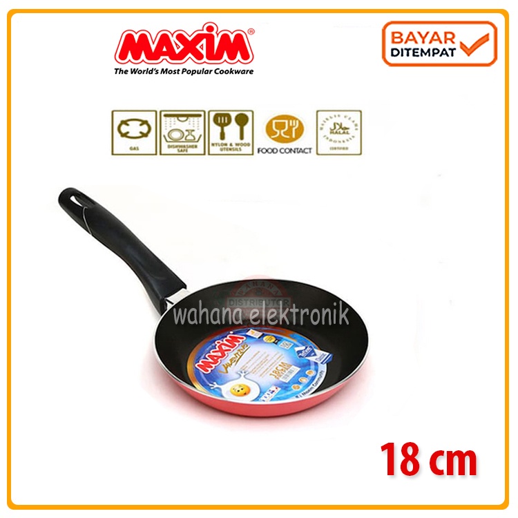 Teflon Maxim / Maxim Teflon 18 Cm Termurah