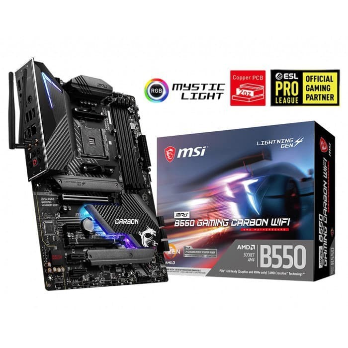 MSi MPG B550 GAMING CARBON WIFI (Socket AM4)