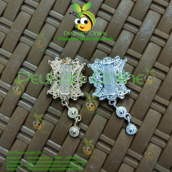 Bros Aceh untaian tengah / Bros jilbab / Bros aceh Satuan