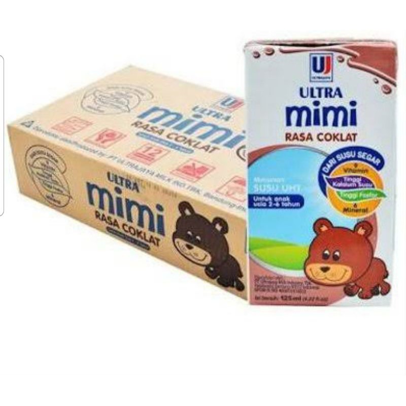 

susu ultra mimi 125ml