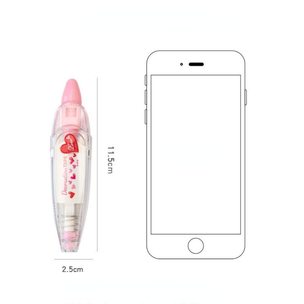 Lanfy Correction Tape Kawaii Flowers Scrapbook Akun Tangan DIY Diary Tipe Press