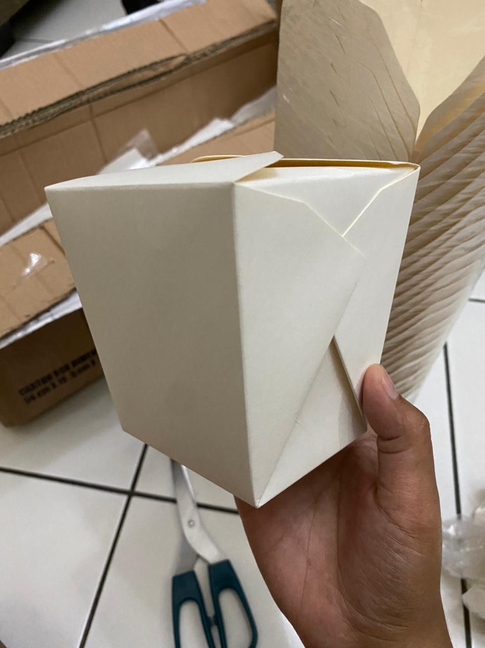 Foodpail White/ricebox/kotak Nasi Size M