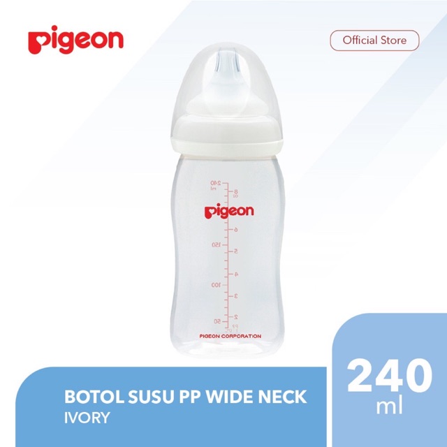 Botol susu pigeon wide neck 240ml