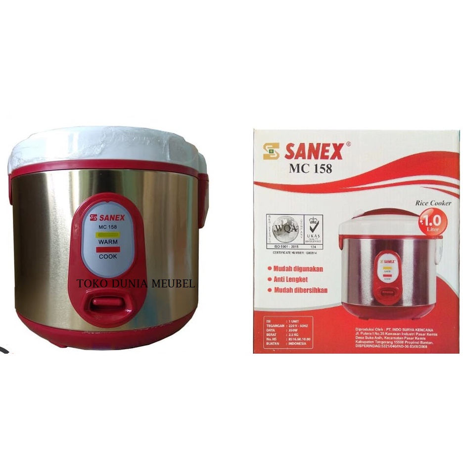 SANEX RICE COOKER mini 1 LITER MC-158