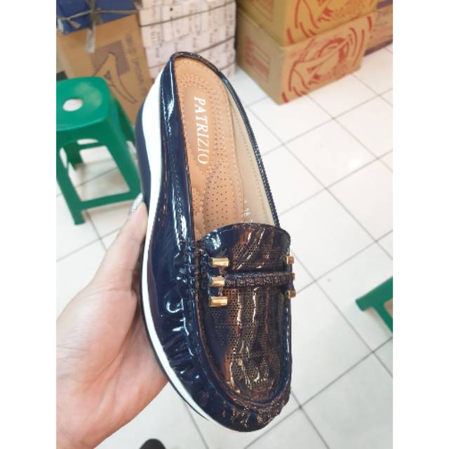 Sendal patrizio selop navy