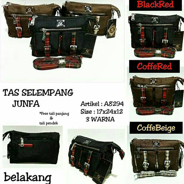 Tas Slempang Wanita Fashion Import Junfa A8294 Murah Dan Terbaru