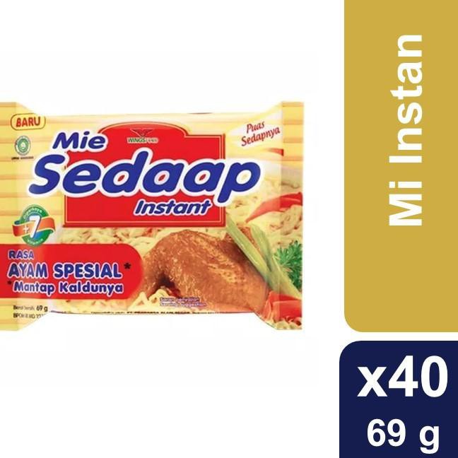 

[KODE PRODUK ] Mie Sedaap Ayam Spesial 69gr x40 TERBARU..!!