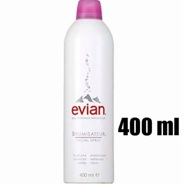 Evian Water Brumisateur Facial Spray Big Size 400 ml