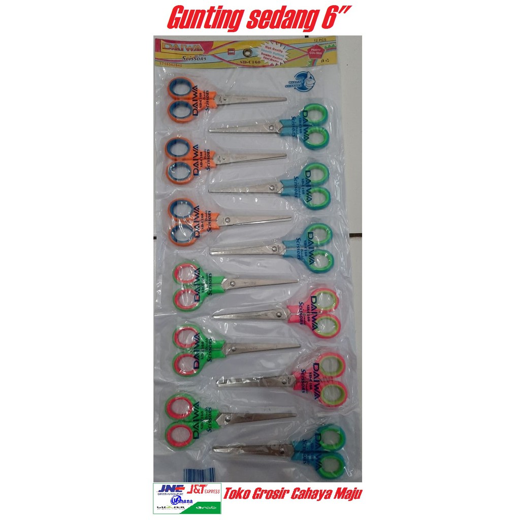 

Gunting Emigo EML-855 M2000 Daiwa Sedang 6" (Pcs)