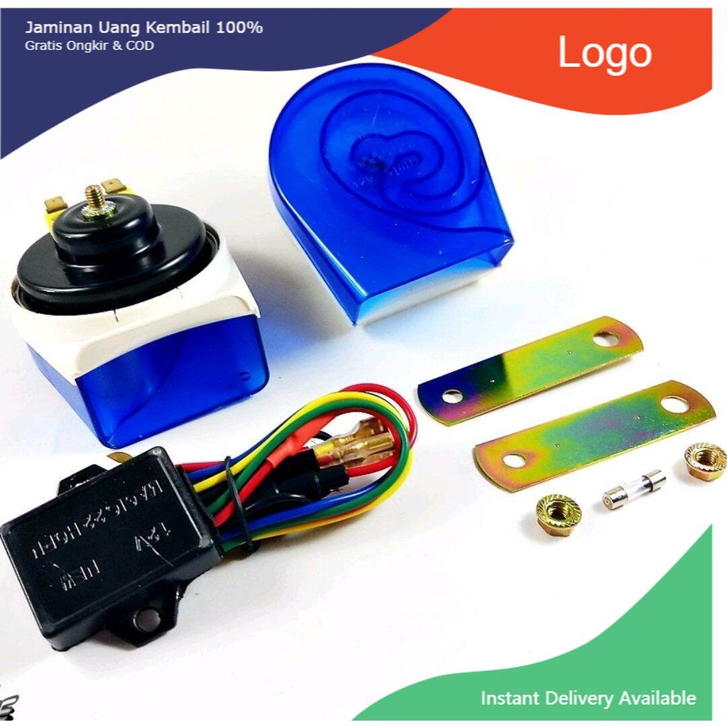 Klakson Eho Telolet 8 Suara 12Volt Untuk Motor Dan Mobil/klakson motor