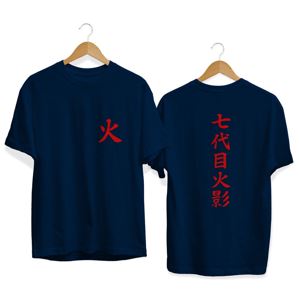 Kaos Baju Distro ANIME JEPANG HOKAGE NANADAIME NARUTO UZUMAKI YONDAIME MINATO