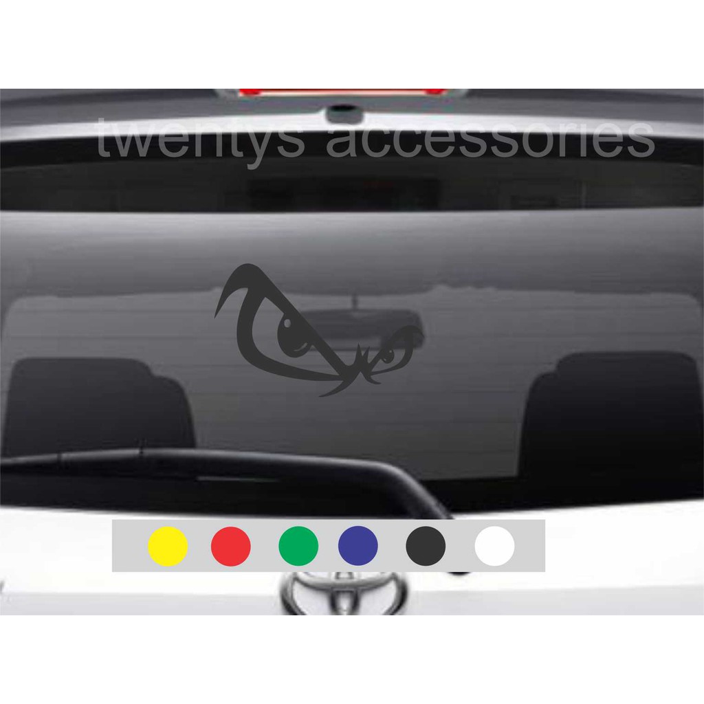 syiker keren sticker kaca mobil belakang