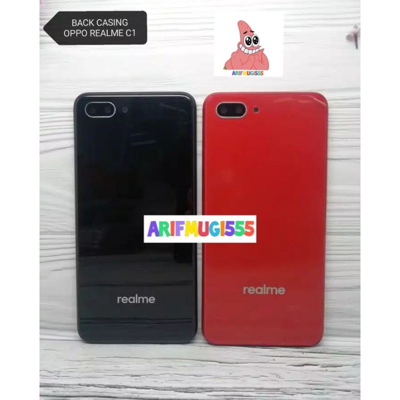 BACKDOOR CESING TUTUP BELAKANG REALME C1 ORIGINAL