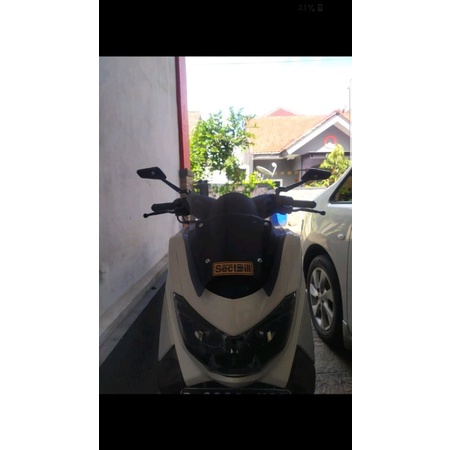 Spion Motor Circuit Tomok Model Rizoma Kaca Biru Full CNC Universal-3